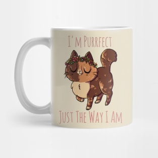 Purrfect The Way I Am Mug